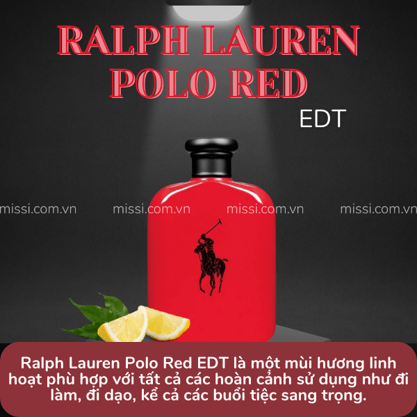 Ralph Lauren Polo Red EDT 4 Ralph Lauren Polo Red EDT 4